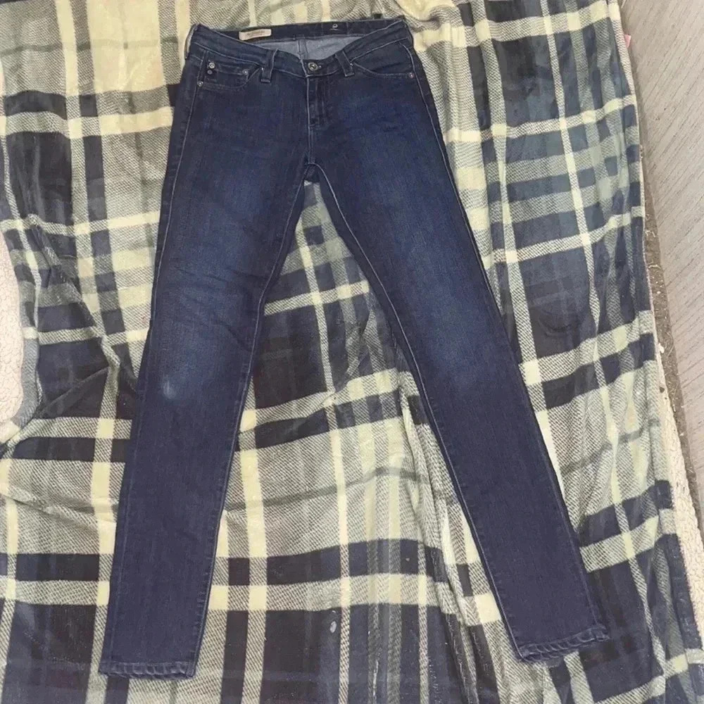 Women’s AG Adriano Goldschmied Jeans Legging-Super Skinny Dk Blue